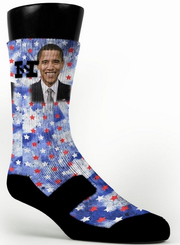 nike elite obama custom sock